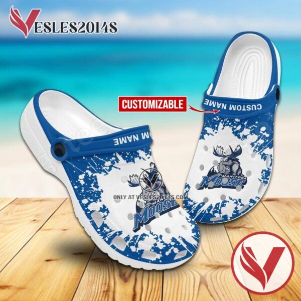 Manitoba Moose Logo Crocs Shoes For Men And Women, Unique Clogs Shoes For Fans - Vesles2014S