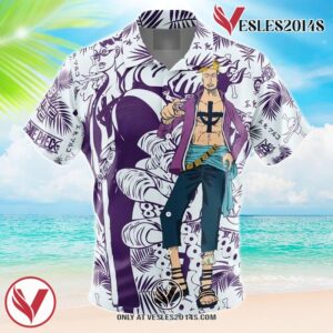 Marco The Phoenix Aloha OP Hawaiian Button Up Shirt, Perfect Gifts For Anime Lovers - Vesles2014S