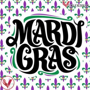 Mardi Gras Emblazoned Script Holiday Hockey Jersey - Vesles2014S 4