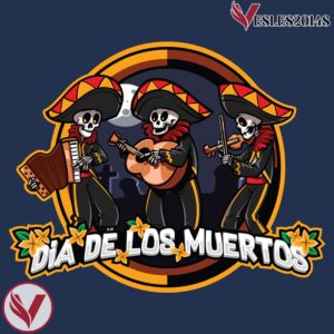 Mariachi Band Dia de los Muertos Jersey - Vesles2014S 4