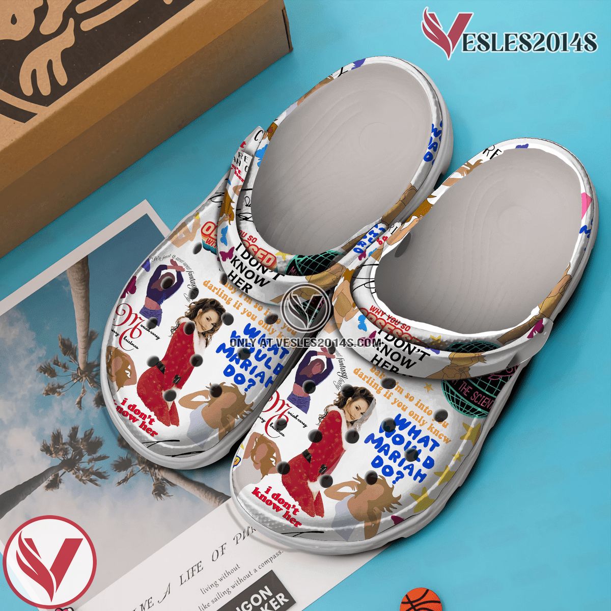 Mariah Carey I Don’t Know Her Singer Music Crocs Crocband Clogs Shoes, Unique Gifts For Fans - Vesles2014S 2
