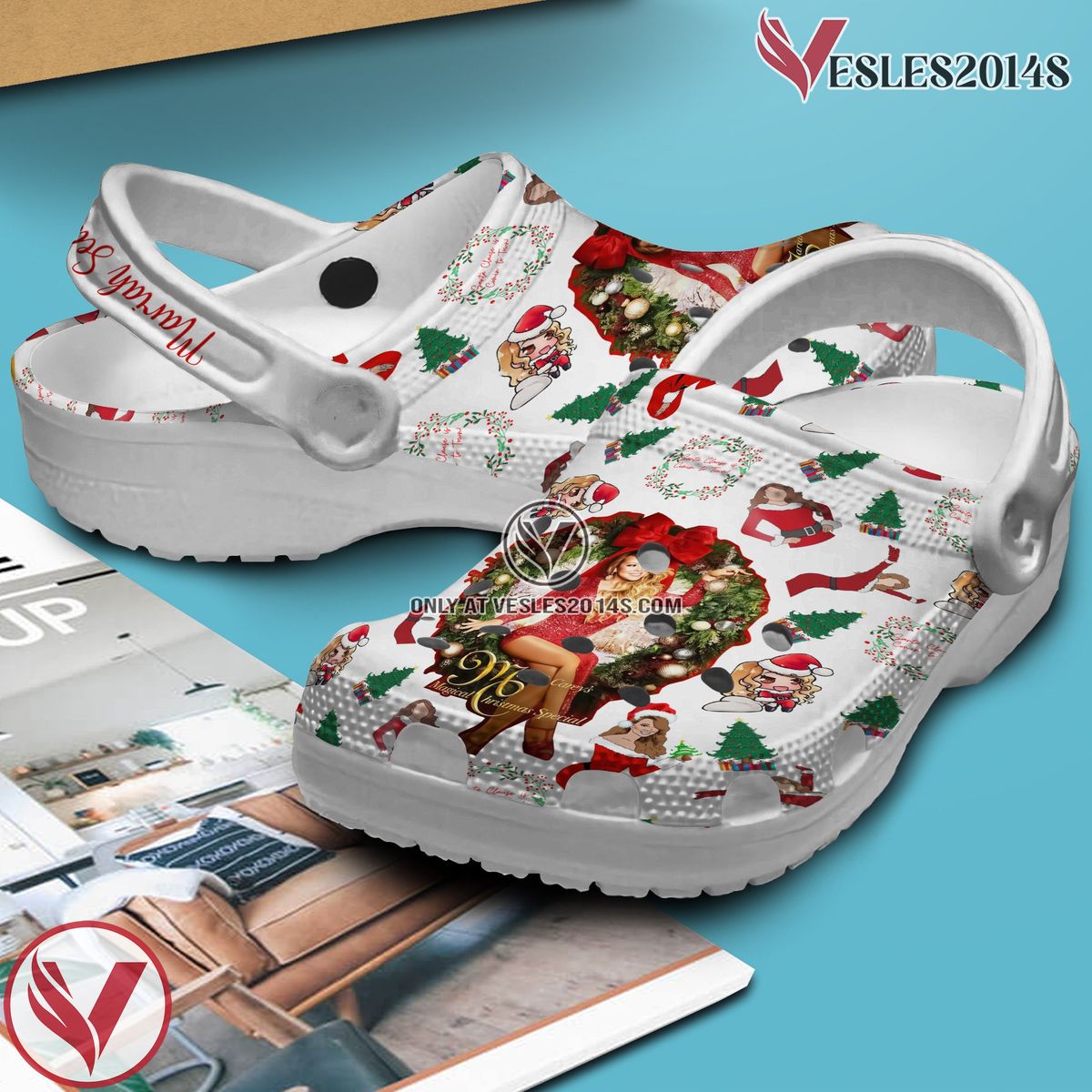 Mariah Carey Music Crocs Crocband Clogs Shoes, Unique Gifts For Fans Style 1 - Vesles2014S 3