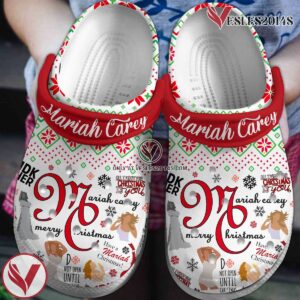 Mariah Carey Music Crocs Crocband Clogs Shoes, Unique Gifts For Fans Style 4 - Vesles2014S