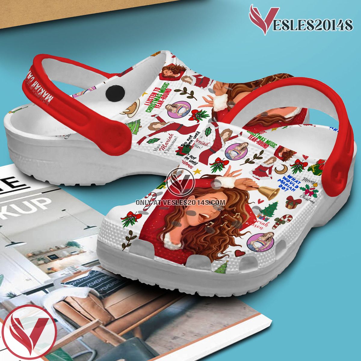 Mariah Carey Music Crocs Crocband Clogs Shoes, Unique Gifts For Fans Style 5 - Vesles2014S 2