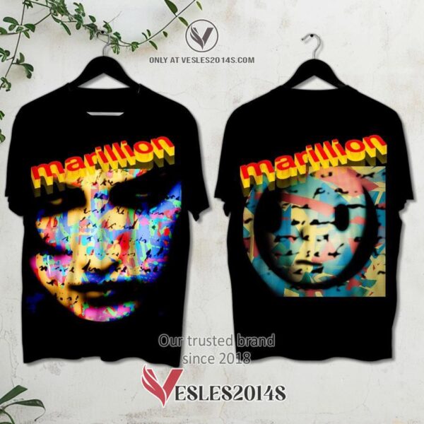 Marillion-Song, Album 3D Shirt, Unique Gifts For Music Lovers - Vesles2014S