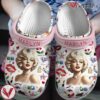 Marilyn Monroe Movie Crocs Crocband Clogs Shoes Comfortable For Men Women and Kids Style 1 - Vesles2014S