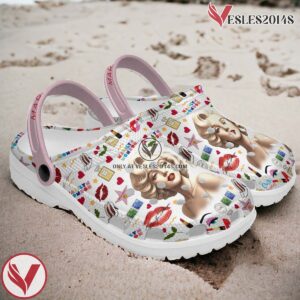 Marilyn Monroe Movie Crocs Crocband Clogs Shoes Comfortable For Men Women and Kids Style 1 - Vesles2014S 2