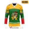 Mario Bowser Sports Personalized Hockey Jersey, Trending Gifts For Fans - Vesles2014s