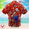 Mario Bros Pattern Mario Bros Hawaiian Button Up Shirt, Perfect Gifts For Anime Lovers - Vesles2014S