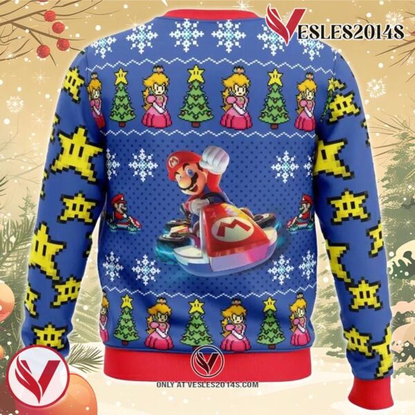 Mario Kart Ugly Christmas Sweater, Unique Christmas Gift For Fans - Vesles2014S 1