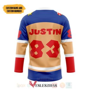 Mario Toad Sports Personalized Hockey Jersey, Trending Gifts For Fans - Vesles2014s 1
