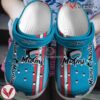 Marlins Blue Clog Shoes, Unique Gift From  Vesles2014S