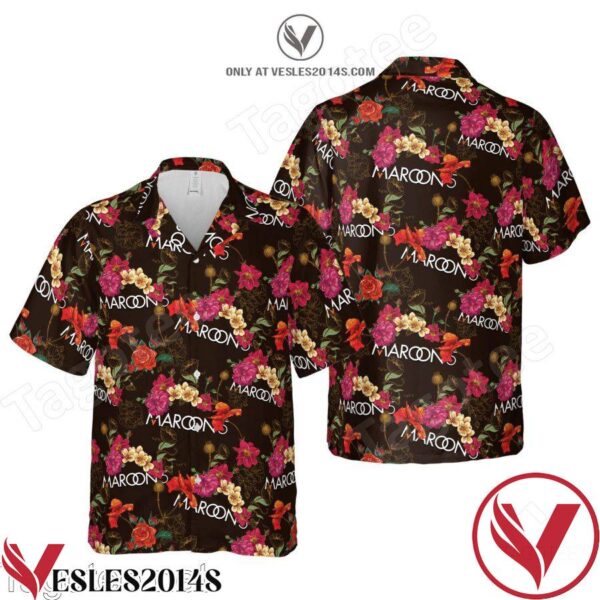 Maroon 5 Hawaiian Shirt, Unique Gifts For Friends - Vesles2014S 1