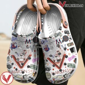 Maroon 5 Music Crocs Crocband Clogs Shoes, Unique Gifts For Fans Style 1 - Vesles2014S 3
