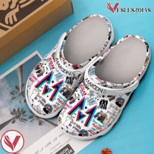 Maroon 5 Music Crocs Crocband Clogs Shoes, Unique Gifts For Fans Style 2 - Vesles2014S 3