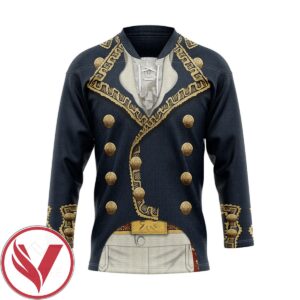 Marquis de Lafayette Custom Hockey Jersey, Trending Gifts For Fans - Vesles2014s