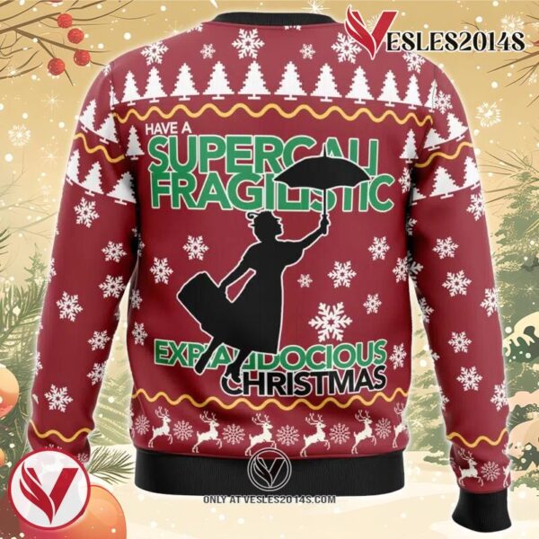 Marry Poppins Ugly Christmas Sweater, Unique Christmas Gift For Fans - Vesles2014S 1