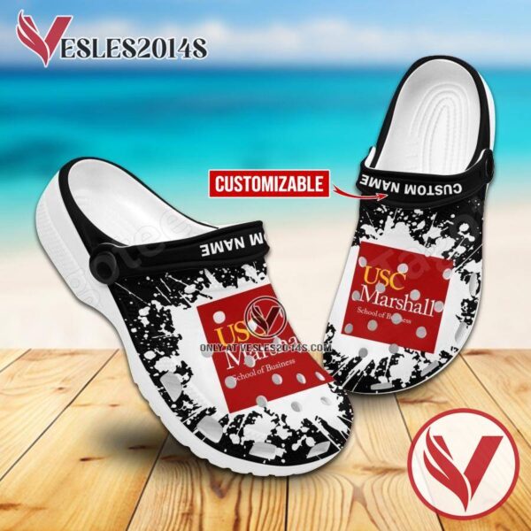 Marshall School of Business Crocs Classic Clogs, Unique Footwear For Fans - Vesles2014S