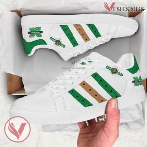 Marshall Thundering Herd Print Stan Smith Shoes, Best Sneaker For Fans - Vesles2014s 1