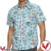 Marvel Avengers Superhero Blue Tropical Leaf Hawaiian Shirt, Unique Gifts For Friends - Vesles2014S 1
