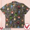Marvel Chibi Flower Hawaiian Shirt, Unique Gifts For Friends - Vesles2014S 1