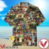 Marvel Comics Poster Hawaiian Shirt, Unique Gifts For Friends - Vesles2014S 1