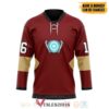 Marvel Iron Man Personalized Hockey Jersey, Trending Gifts For Fans - Vesles2014s