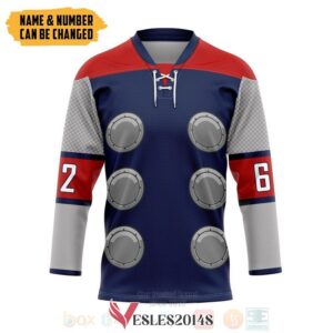 Marvel Thor Personalized Hockey Jersey, Trending Gifts For Fans - Vesles2014s