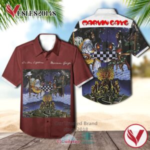 Marvin Gaye In Our Lifetime Album Casual Hawaiian Shirt, Best Gift For Music Lovers Vesles2014S