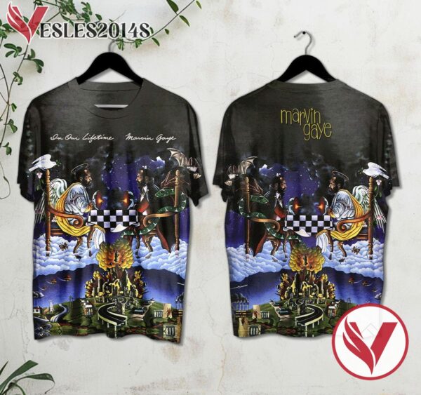 Marvin Gaye In Our Lifetime Album Cover Shirt, Perfect Gifts For Music Lovers - Vesles2014S