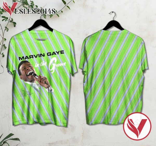 Marvin Gaye In The Groove Album Cover Shirt, Perfect Gifts For Music Lovers - Vesles2014S