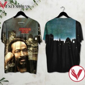 Marvin Gaye Midnight Love Album Cover Shirt, Perfect Gifts For Music Lovers - Vesles2014S