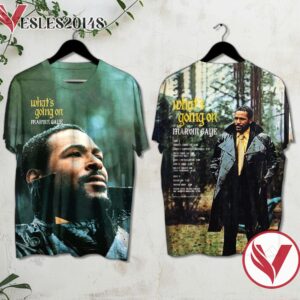 Marvin Gaye What's Going On Album Cover Style 2 Shirt, Perfect Gifts For Music Lovers - Vesles2014S