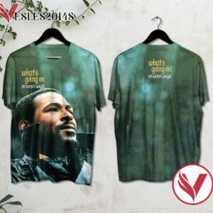 Marvin Gaye What's Going On Album Cover Style 3 Shirt, Perfect Gifts For Music Lovers - Vesles2014S