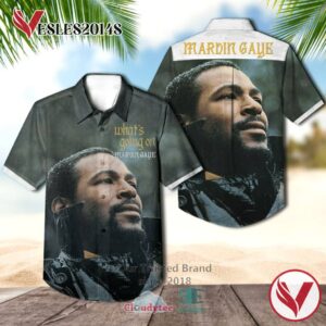 Marvin Gaye What's Going On Album Hawaiian Shirt, Best Gift For Music Lovers Vesles2014S