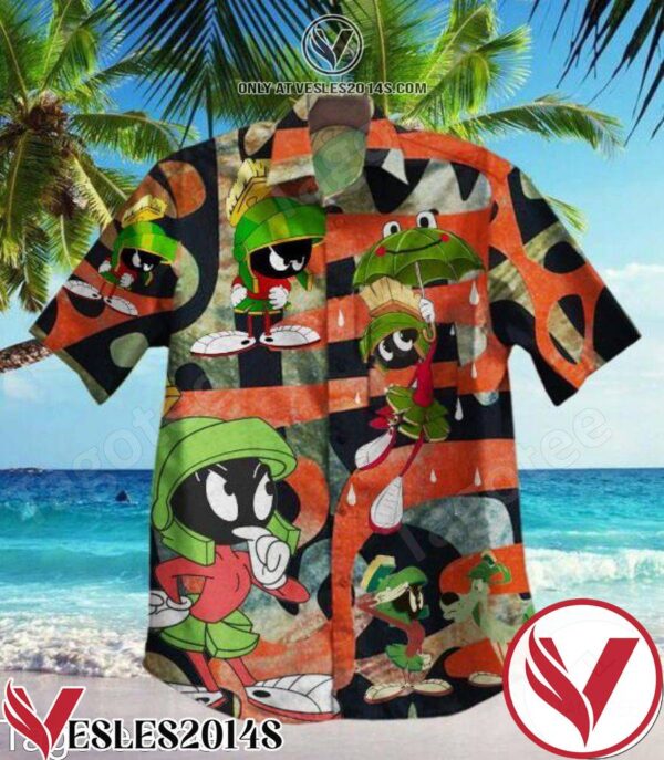 Marvin The Martian Hawaiian Shirt, Unique Gifts For Friends - Vesles2014S 1