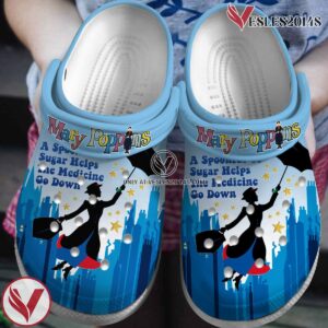 Mary Poppins Movie Crocs Crocband Clogs Shoes Comfortable For Men Women and Kids Style 1 - Vesles2014S 2