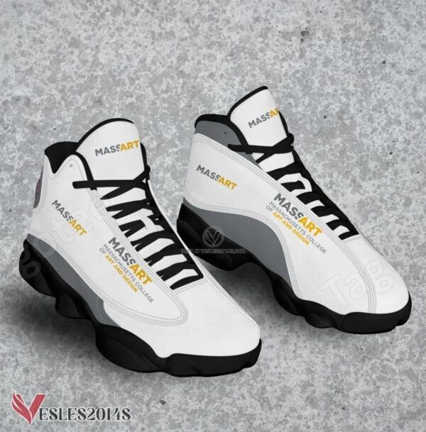 Massachusetts College of Art and Design Logo Air Jordan 13 Shoes, Best Sneaker Gifts For Fans - Vesles2014s 1