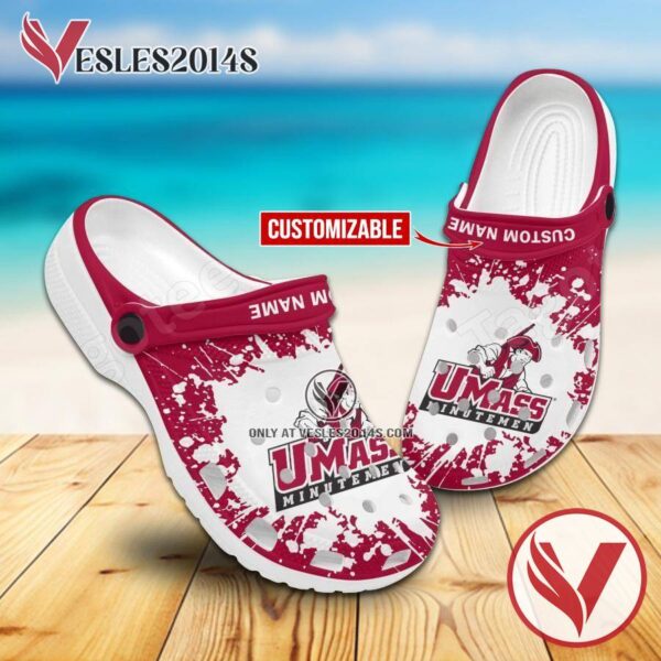Massachusetts Logo Custom Crocs Shoes For Men And Women, Unique Clogs Shoes For Fans - Vesles2014S
