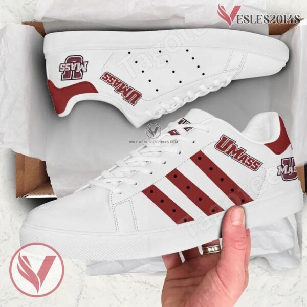 Massachusetts Minutemen Print Stan Smith Shoes, Best Sneaker For Fans - Vesles2014s