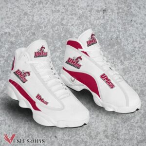 Massachusetts NCAA Logo Air Jordan 13 Shoes, Best Sneaker Gifts For Fans - Vesles2014s