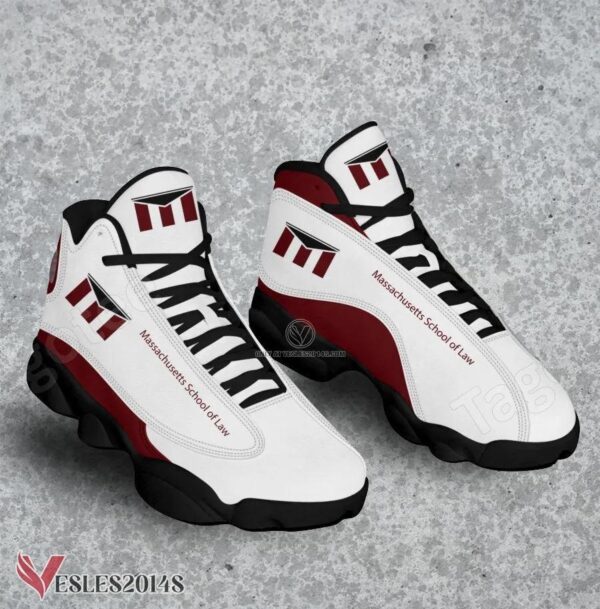 Massachusetts School of Law Logo Air Jordan 13 Shoes, Best Sneaker Gifts For Fans - Vesles2014s 1