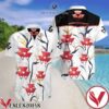 Massey Ferguson White Hawaiian Shirt And Short, Unique Gifts For Friends - Vesles2014S 1