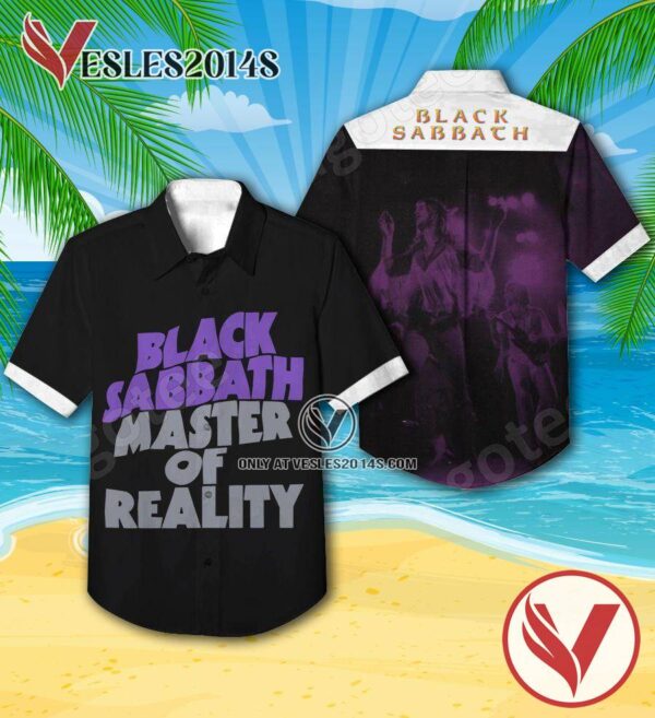 Master Of Reality Album By Black Sabbath Hawaiian Shirt, Unique Gifts For Music Lovers - Vesles2014S