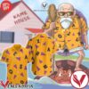 Master Roshi Dragon Ball Orange Hawaiian Shirt And Short, Unique Gifts For Friends - Vesles2014S 1