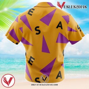 Master Roshi Dragon Ball Z Hawaiian Button Up Shirt, Perfect Gifts For Anime Lovers - Vesles2014S 1