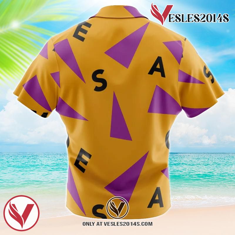 Master Roshi Dragon Ball Z Hawaiian Button Up Shirt, Perfect Gifts For Anime Lovers - Vesles2014S 1