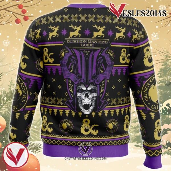 Master’s Guide Dungeons and Dragons Ugly Christmas Sweater, Unique Christmas Gift For Fans - Vesles2014S 1