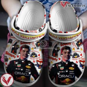 Max Verstappen Crocs Crocband Clogs Shoes Comfortable For Men Women and Kids Style 3, Unique Gift From  Vesles2014S