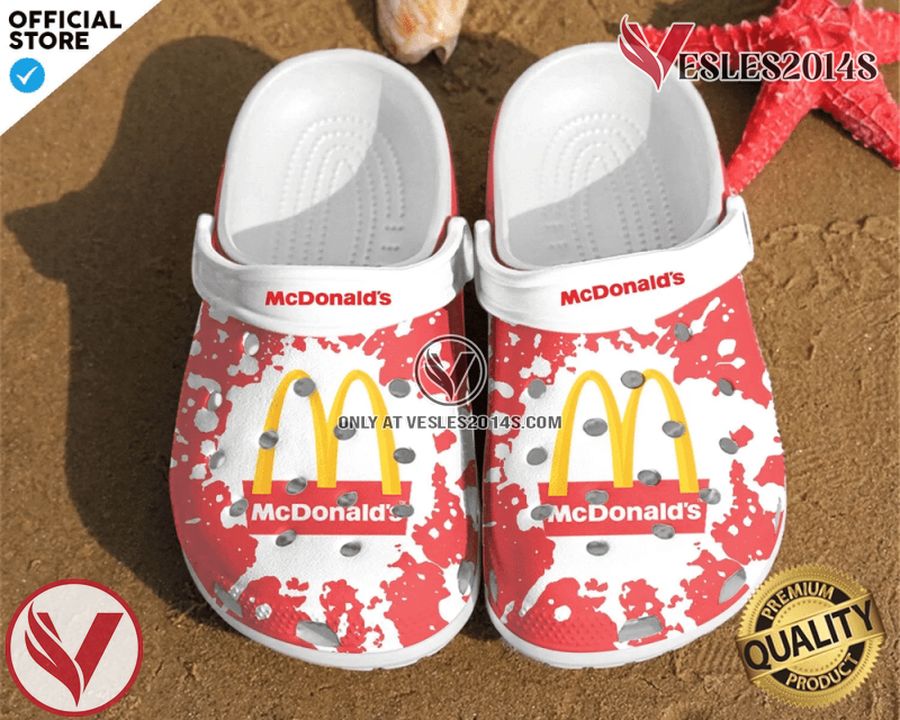 Mc Mcdnalds Fast Food Clog Shoes, Unique Gift From Vesles2014S